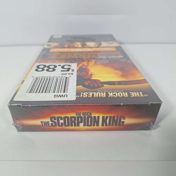The Rock The Scorpion King New VHS - Picture 9 of 10